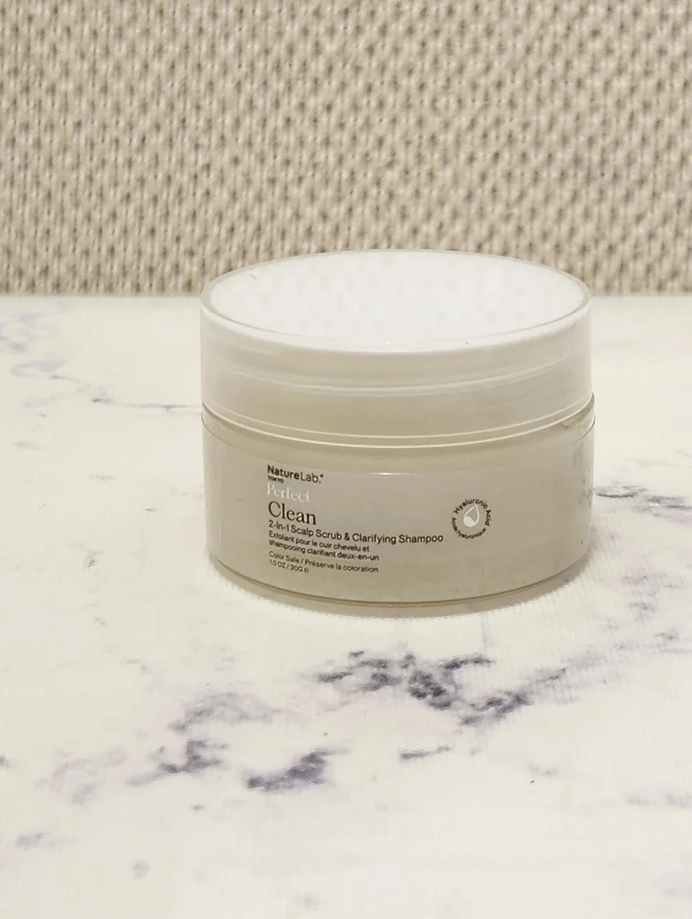 NatureLab Perfect Clean 2 in 1 Scalp Scrub & Clarifying Shampoo Travel Size 1 oz